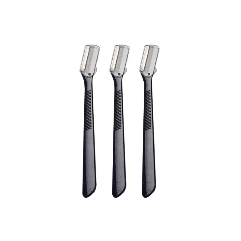 3PCS Eyebrow Razor Safe Facial Blades Eye Brow Shaping Knife Eyebrow Trimmer Shaver Face Hair Removal Blades Women Makeup Tools