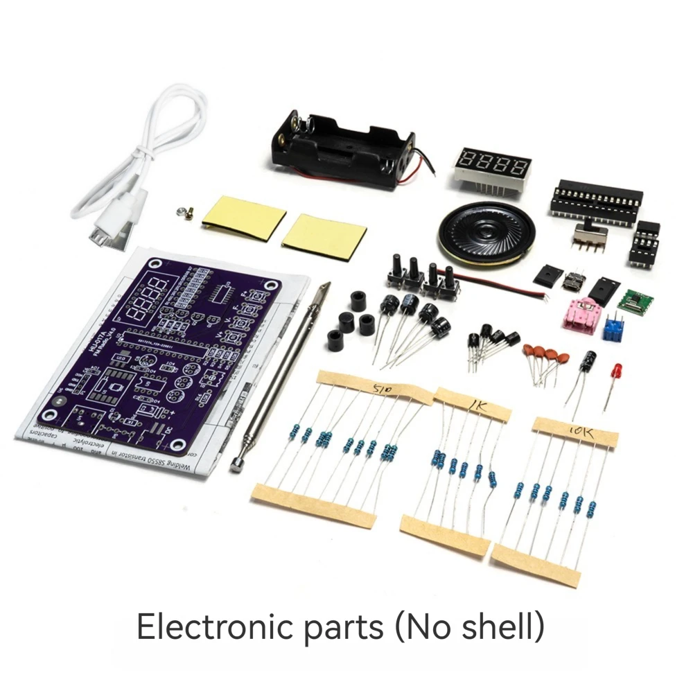 Imagem -03 - Kit de Rádio Digital Faça Você Mesmo Peças Eletrônicas Scm fm Peças de Montagem Tea5767 51