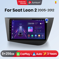 Junsun CarPlay Android Auto Car Radio for  Seat Leon MK2 2005 2006 2007 2008 -2012GPS Intelligent Systems Multimedia Autoradio