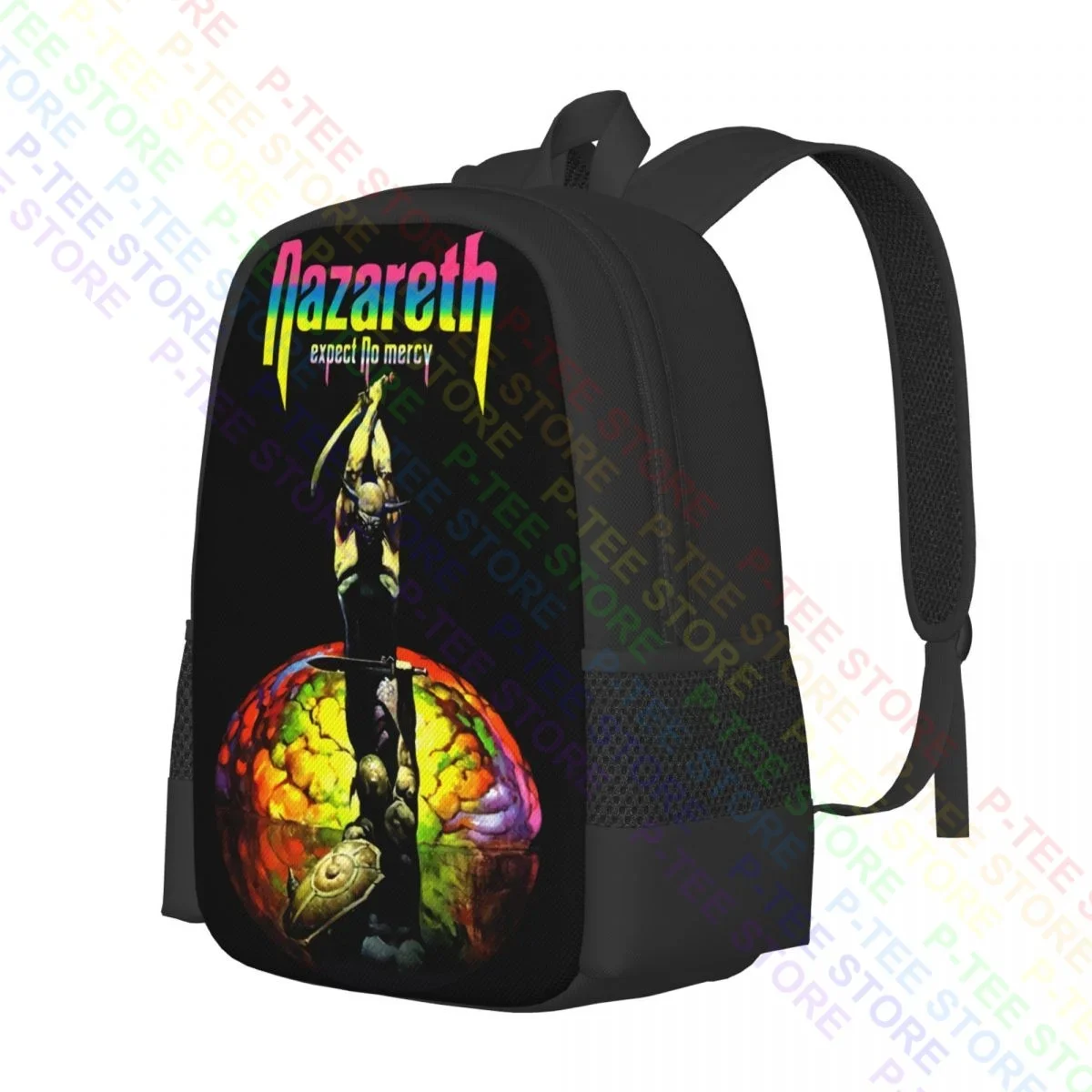 Nazareth Expect No Mercy Hard Rock BandBackpack Large Capacity Foldable Sports Bag