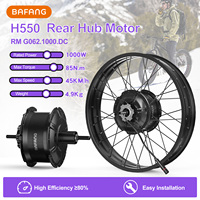 Bafang Wheel Hub Motor 48V1000W 750W 500W electric bicycle Front Rear Disc Brake Conversion Kit  27.5 700C 20 26 Fat tyre Ebike