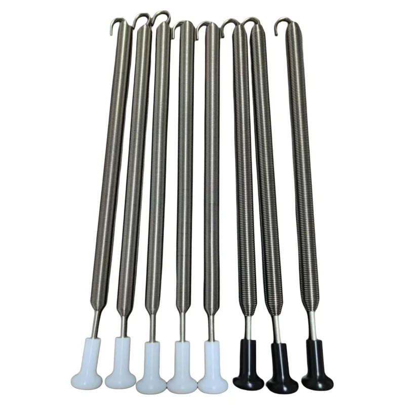 8PCS Pilates Megaformer Reformer Pilate Equipment Accessories Nickel Plated Steel Tension Springs
