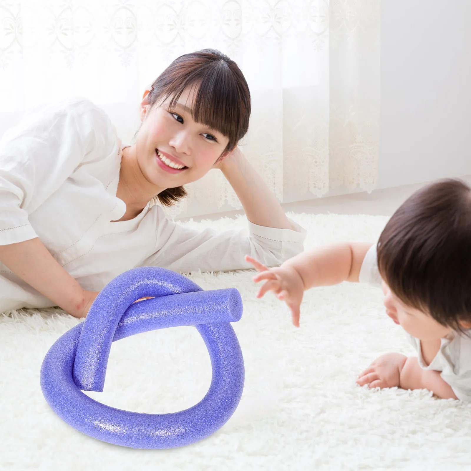 Pool Nudel Schaum Schwimmen Training Float Stick Kleine Feste Schwimmen Nudeln Zubehör Wasser Übung Ausrüstung Pool Für Kinder