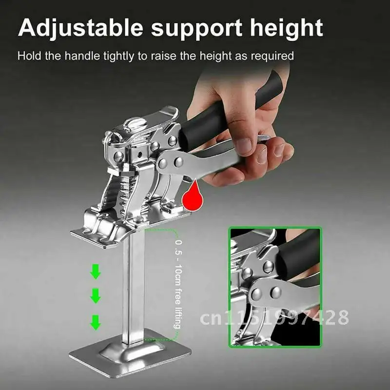 Imagem -05 - Telha Altura Regulador Ajustador Construção Levantador Nivelamento Parede Precision Locator Ferramenta de Elevação Dropshipping 1pc Aço Inoxidável
