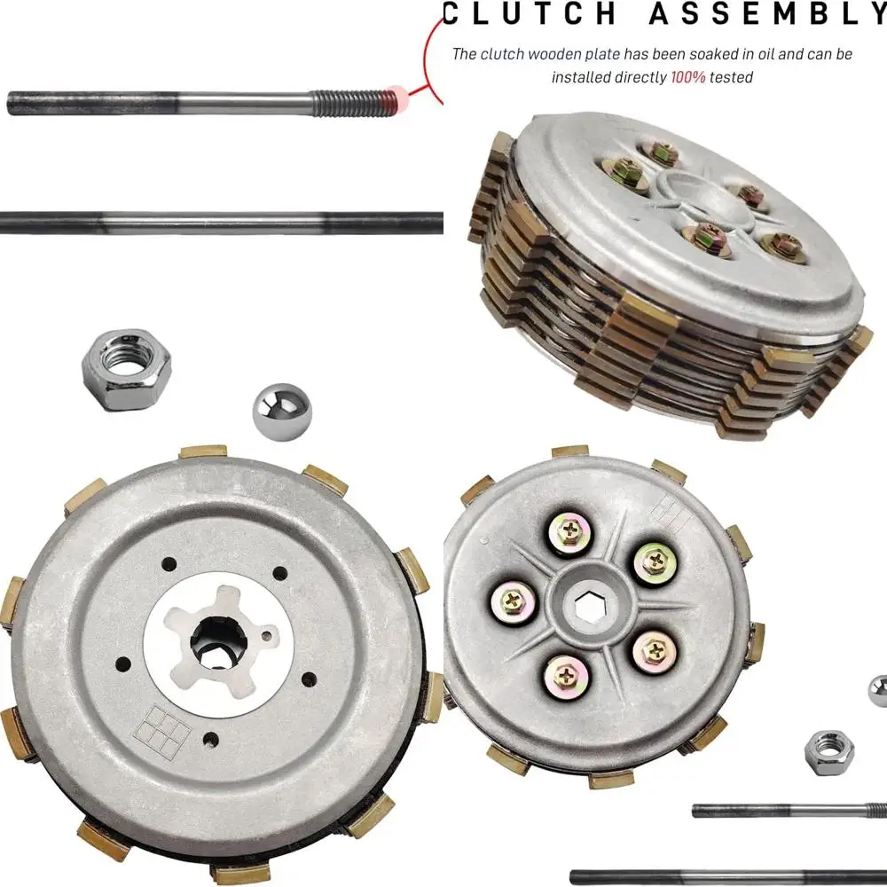 

Комплект сцепления, фрикционная стальная пластина и внутренний давление втулки для Yamaha Blaster 200 YFS200 1988-2006 OEM # 37F-16371-01-00 37F-16351-00