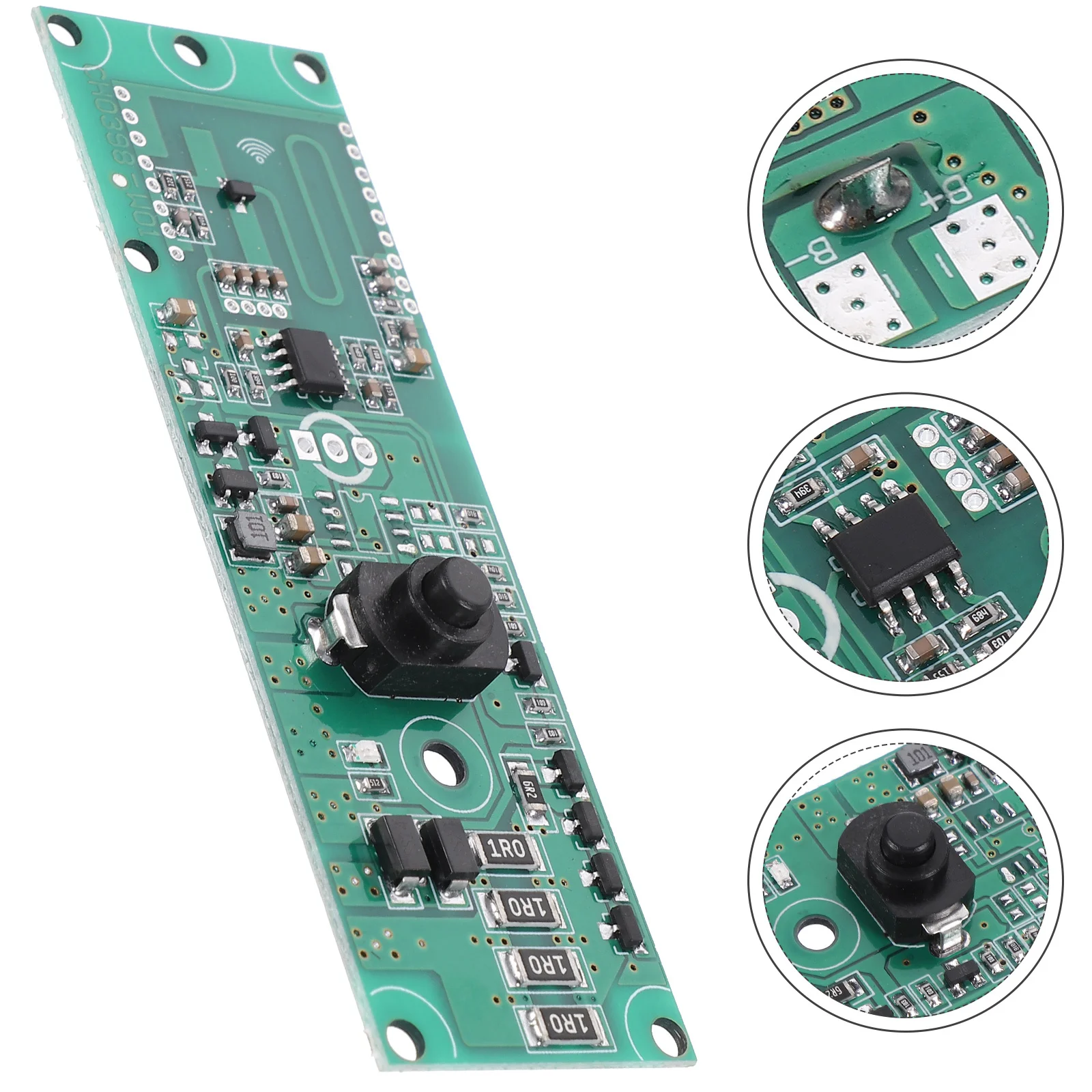 

3.2V 3.7V Solar Lamp Control Panel Sturdy Circuit Board for Multiple Jobs Green Circuit Lamp Control Panel