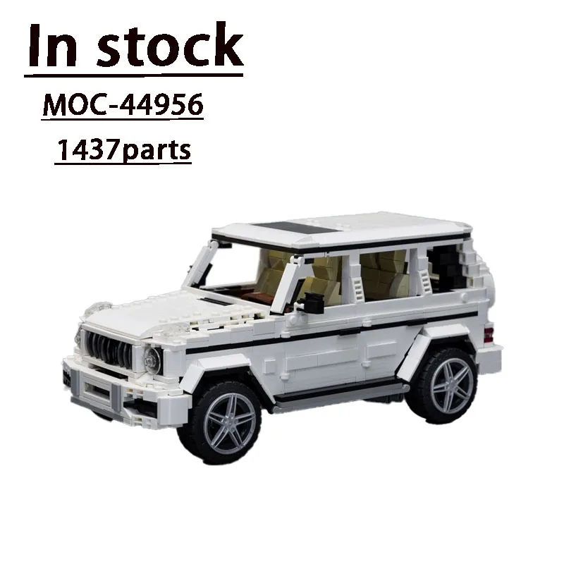 

MOC-44956 High Performance G63 Roadster 1:16 Assembly Building Block Model 1437 Parts Birthday Toy Gift for Adults and Children