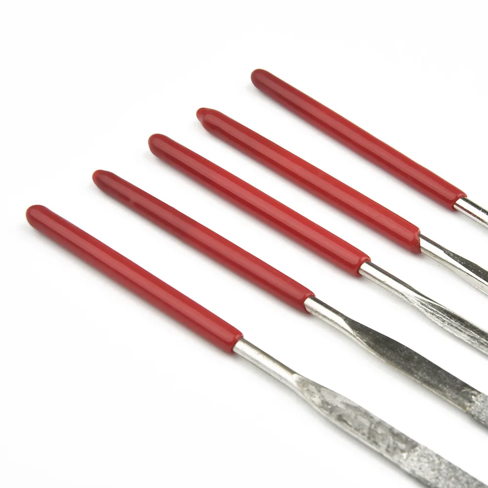 5pcs/Set Needle Files Wood Carving Tool For Carving Jewelry Diamond Glass Deburring Fixing Chipped Tile Ceramics Hand Tool