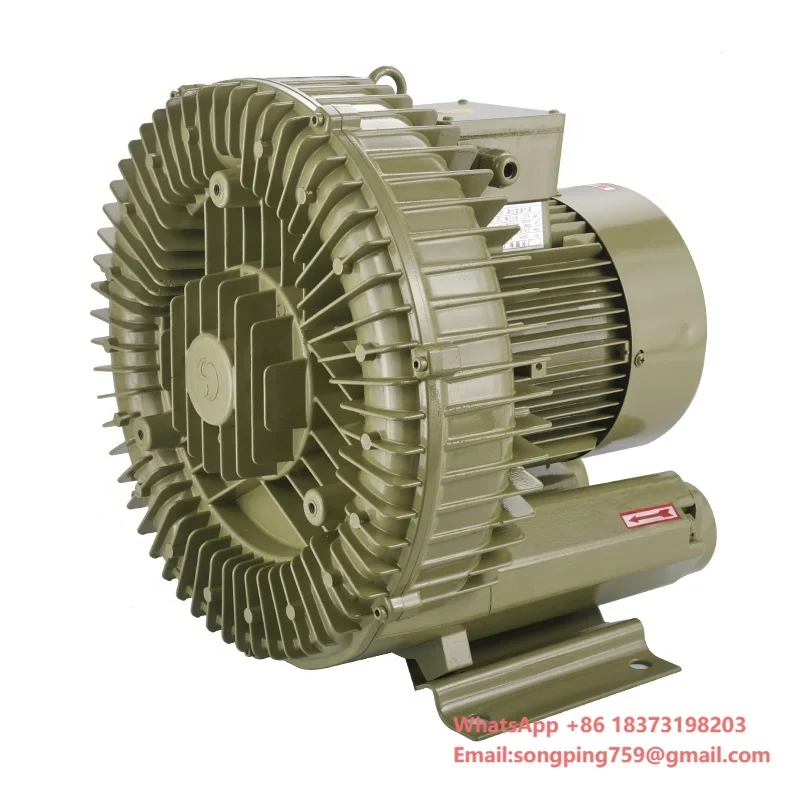 低騒音・高効率・高圧ACブロワー 380V 単段三相電動OEMリングブロワー