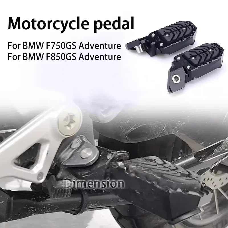 

NEW Foot Rest For BMW F 750 GS F750GS F 850 GS ADVENTURE F850GS ADV Adventure Motorcycle Footrest Footboards Front Pedal