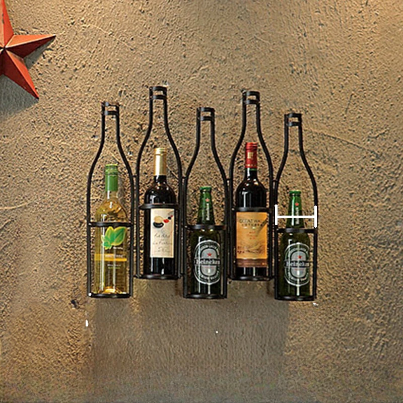 Showcase Restaurant Liquor Wine Holder Minimalist Furniture Shelves Vinegar Bar Cottage Storage Bottles Vitrina Cabinet Cellar