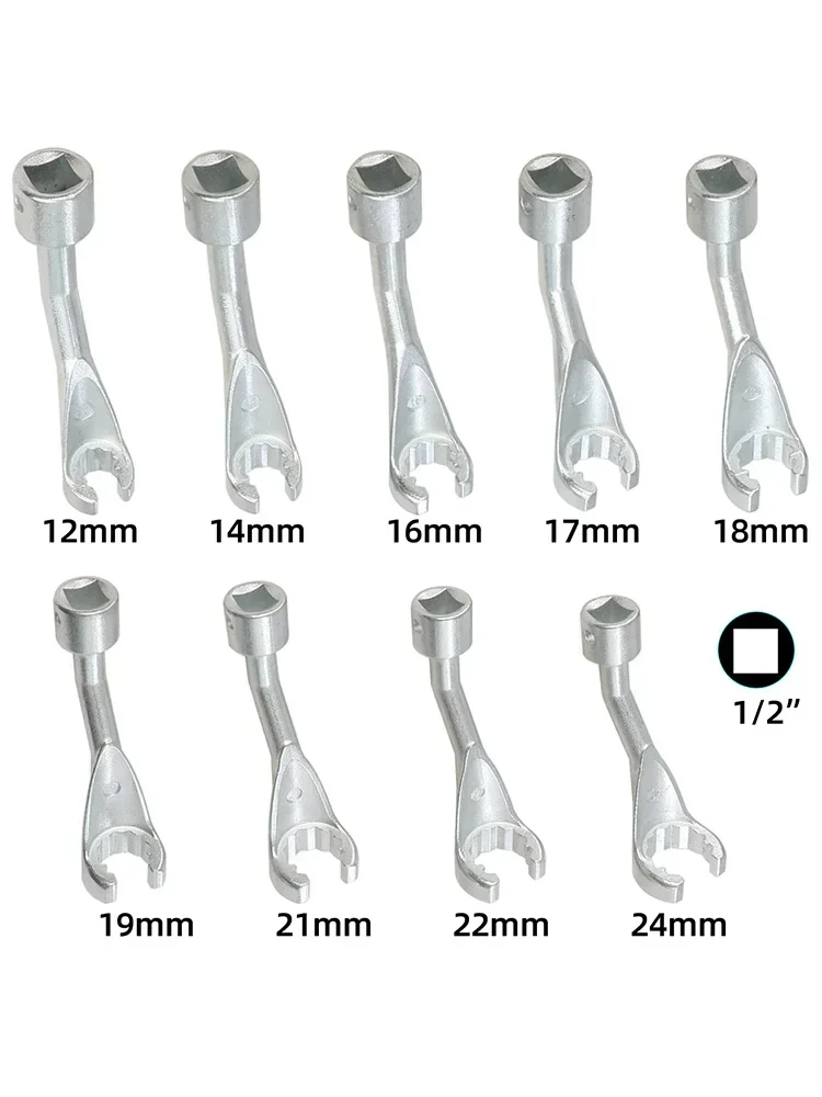 Clé de capteur d'oxygène hexagonale ouverte, pour BMW benz VW, haute pression, tuyau d'injection de carburant diesel, 1 pièce