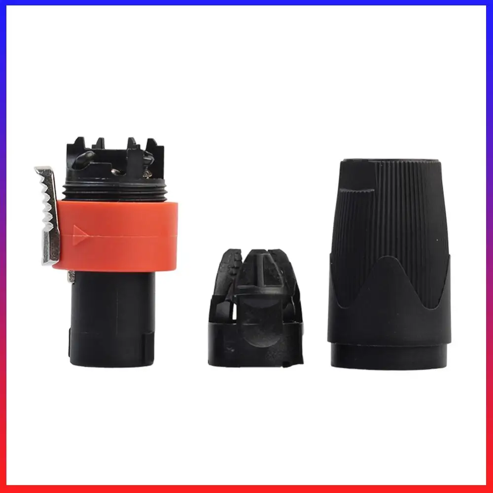 

10pcs 4-Pole Male Audio Cable Connector Plug for Cable NEUTRIK NL4F