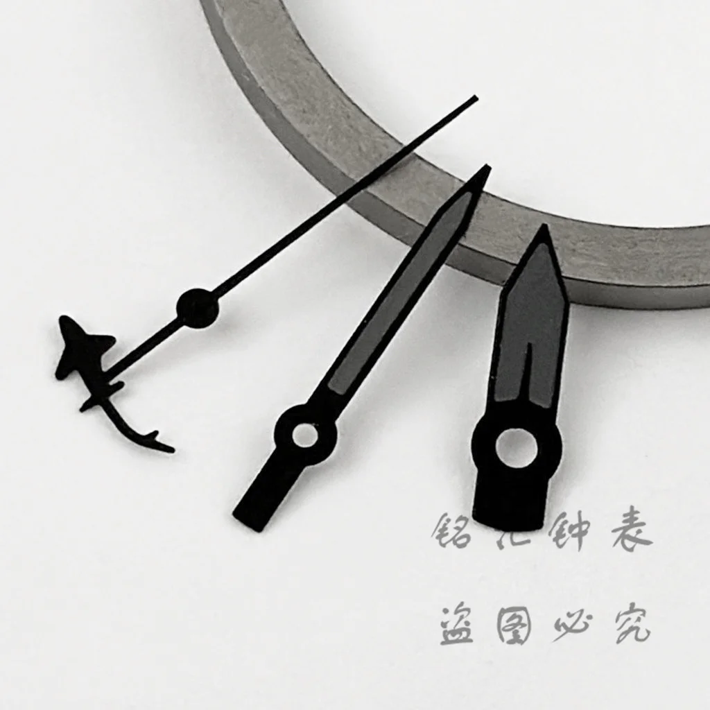 NH35 ساعة الأيدي C3 مؤشرات الساعات المضيئة القرش الأيدي الثانية أجزاء ل NH34/NH35/NH36/7S26/7S36/4R35/4R36 الحركة التلقائية