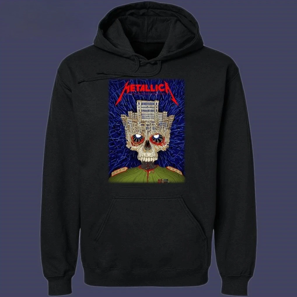 New Sale Metallica M72 Bucharest Created Round-neck Hoodies and Hoodies