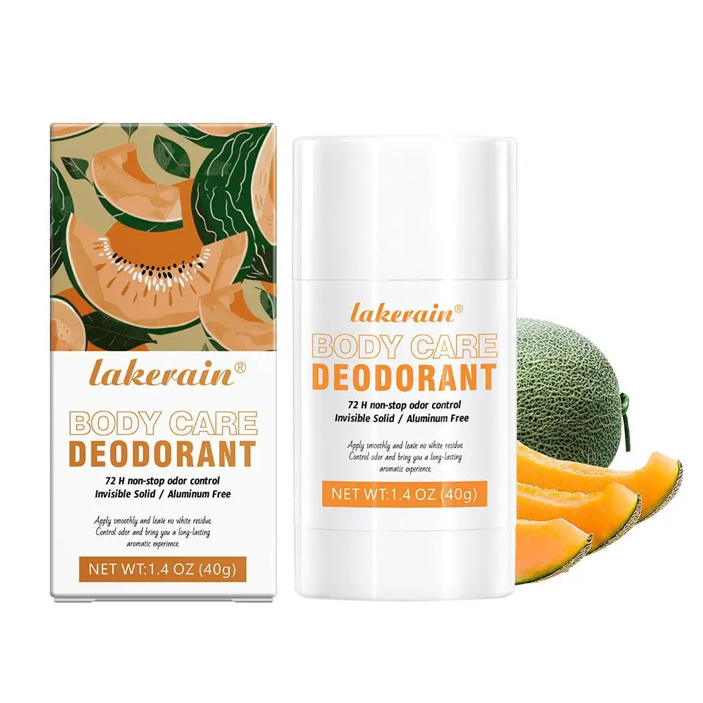 Fruity Deodorant Balm Natural Long-lasting Fresh Fragrance Odor Removal Portable Body Care for Men Women H1Z0