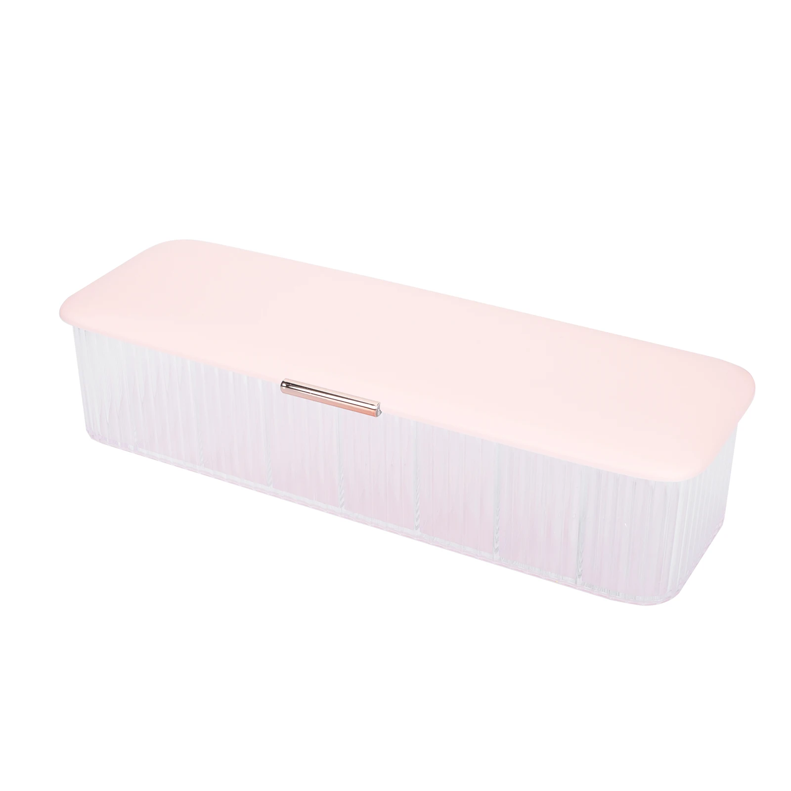 

Charging Storage Box High Capacity Dust-proof Pink Usb Travel Case Cord Organizer Data Cable Holder Separate Design