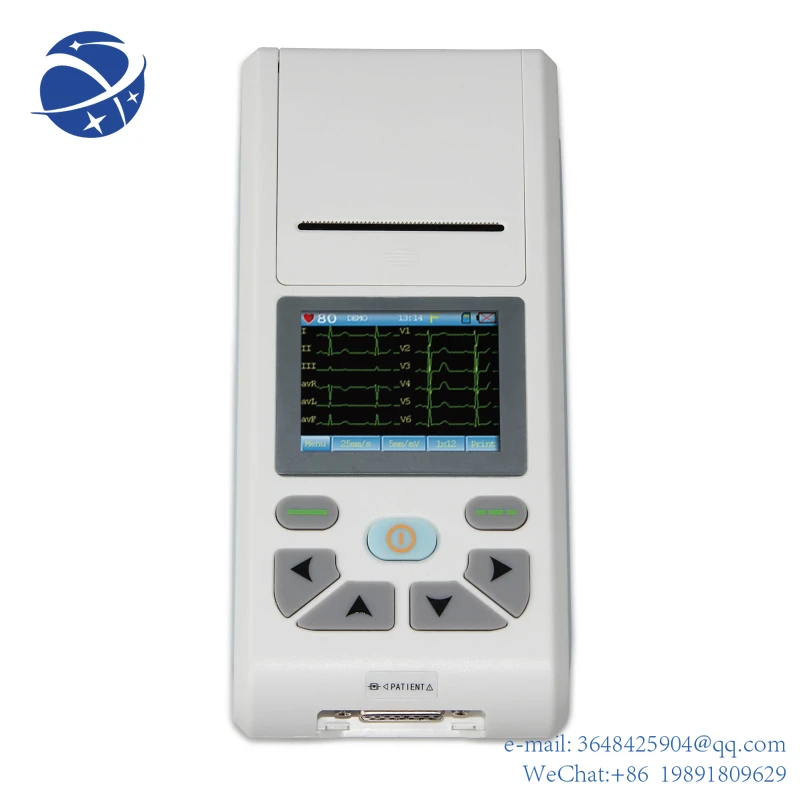 

YYHCCONTEC ECG90A Touch Screen 12-Channel ECG/EKG Machine Electrocardiograph, PC software