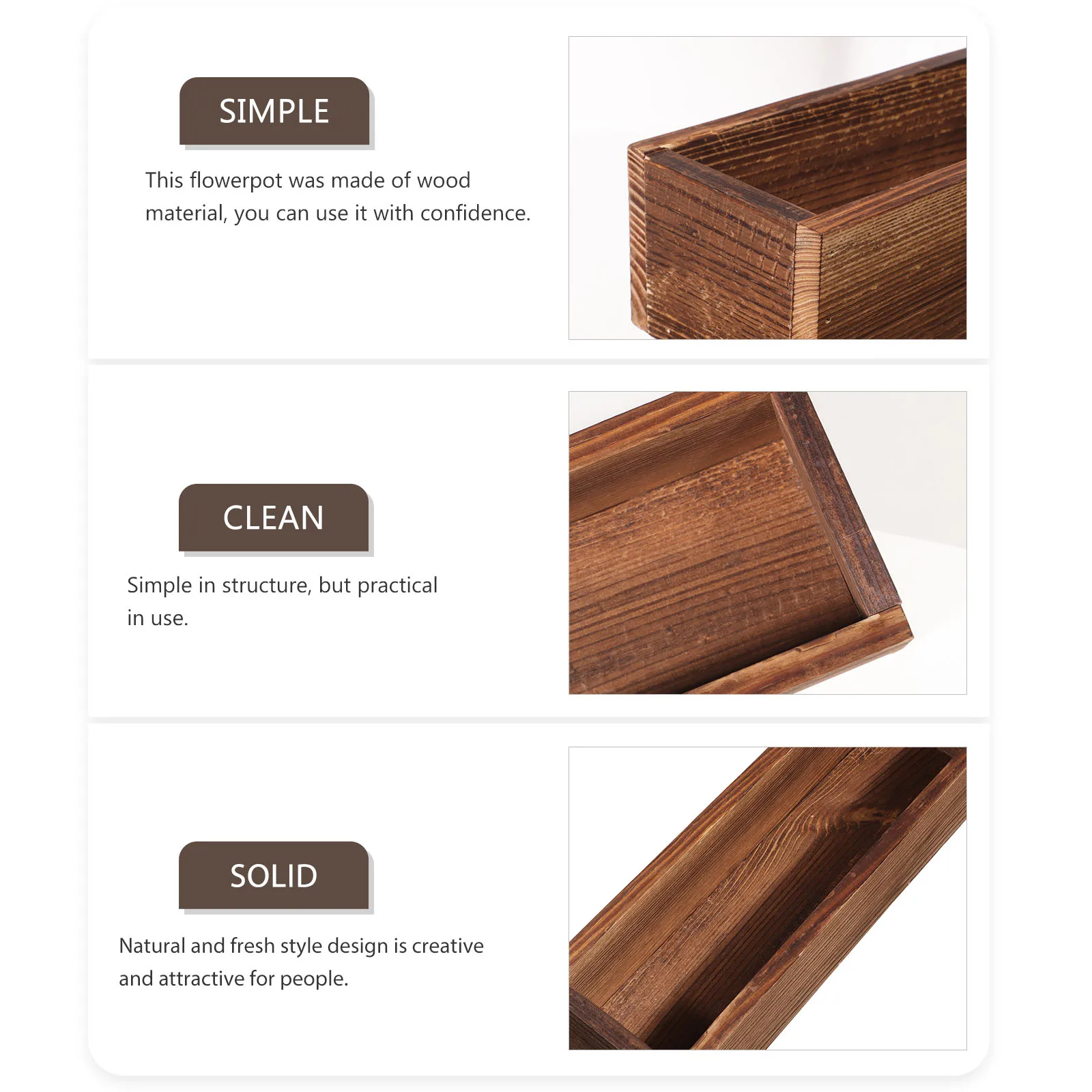 

Plant Pots Flower Unique Flowers Small Rustic Coffee Planter Boxes Creative