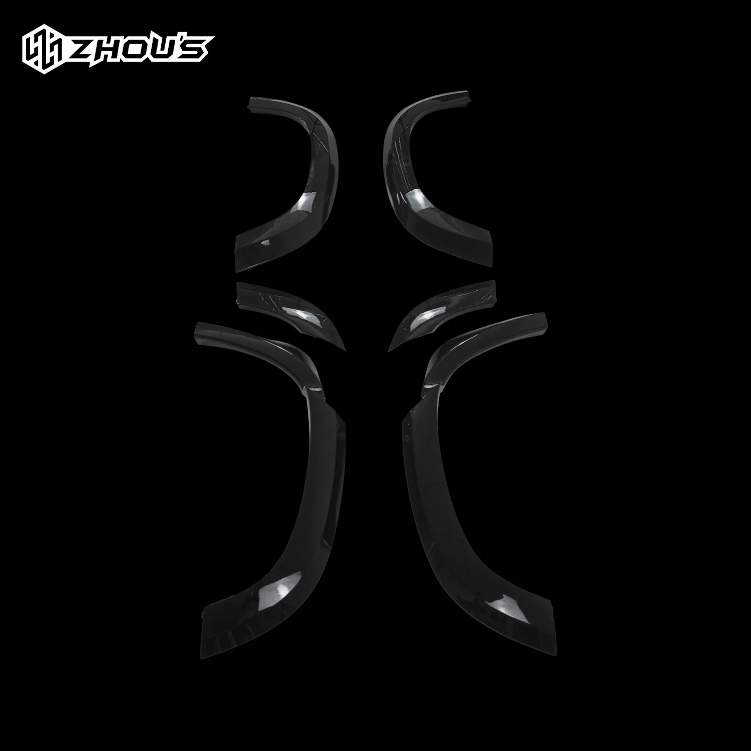 

4X4 аксессуары, расклешенное крыло, черная широкая колесная арка, пикап, автомобильные расклешенные крылья, аксессуары для Defender, аксессуары 110