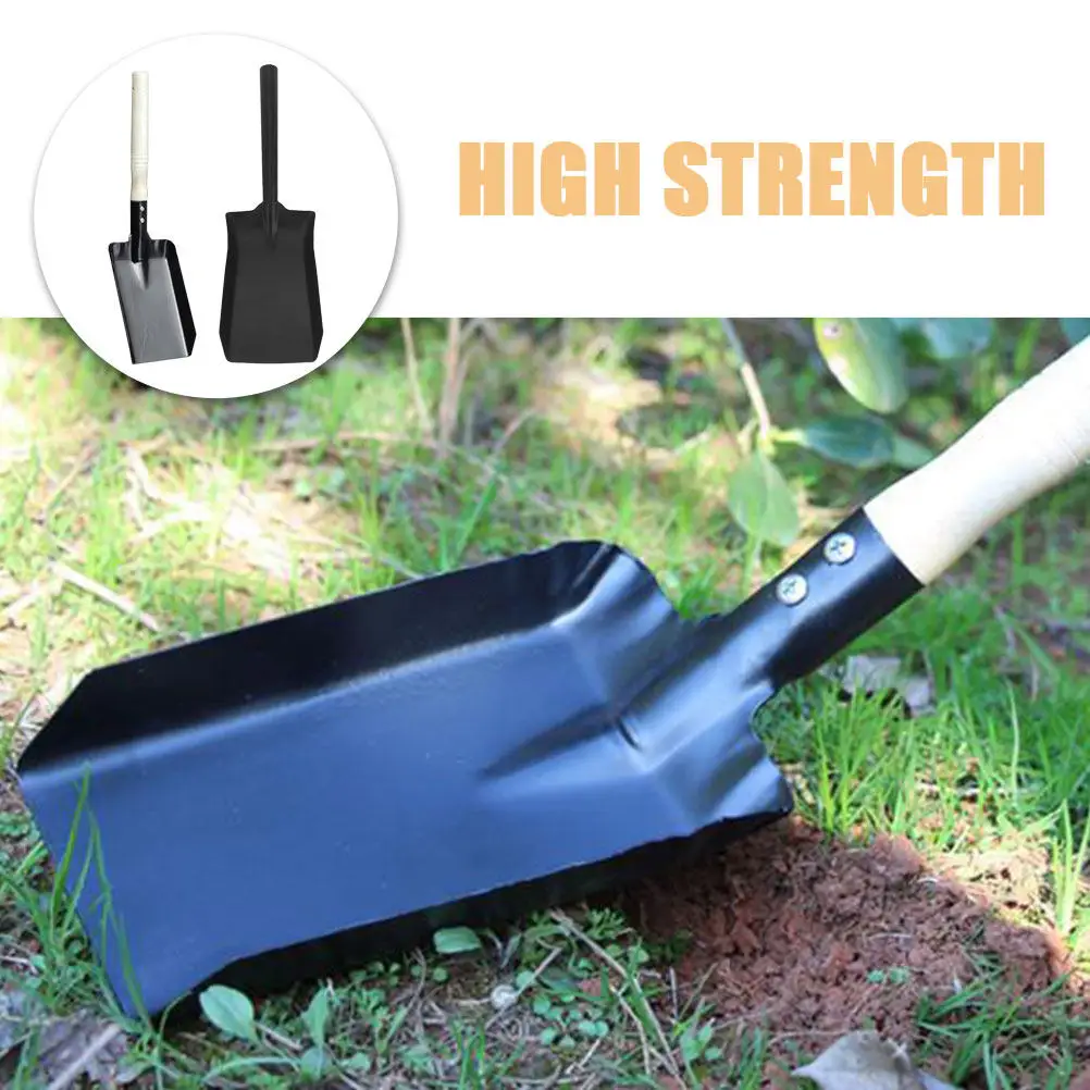 2 Pcs Digging Spade Shovel Garden Plant Weeding Tools Hand Trowel for Gardening Weeder