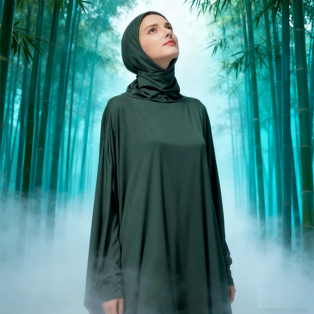 

Рамадан длинный химар мусульманская молитвенная одежда Абая халат женское платье макси на Ближнем Востоке исламская одежда кафтан Ид Джеллаба