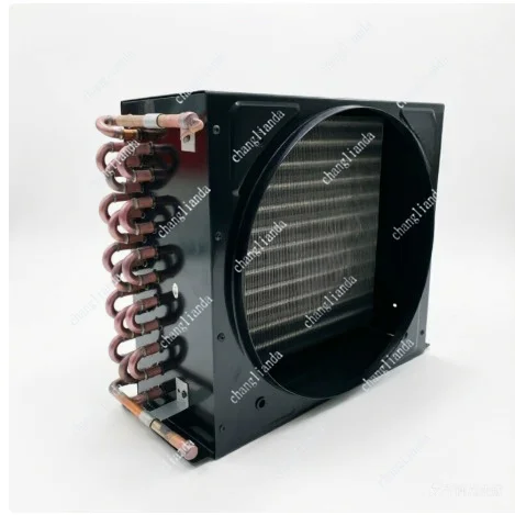 AC Condenser Aluminum Fin Coil, Copper Fin Tube Heat Exchanger for Refrigerator/Freezer