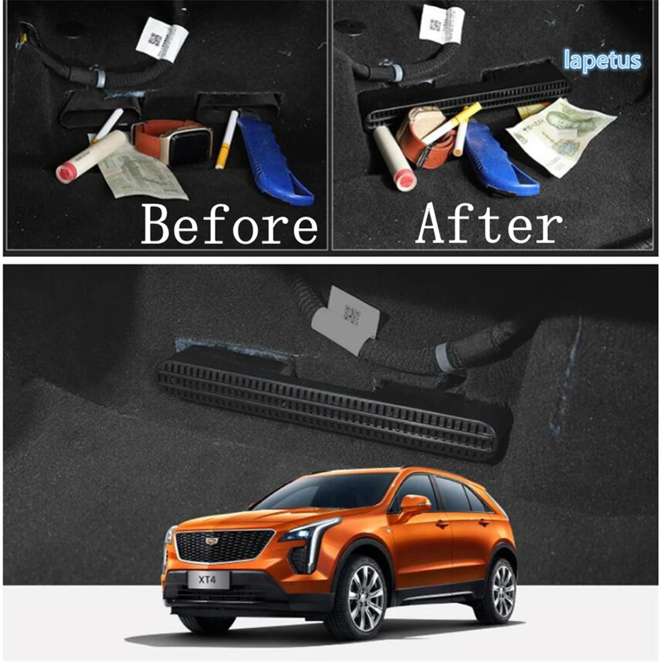 

Seat Bottom AC Air Duct Vent Anti-blocking Protection Cover Kit Fit For Cadillac XT4 2019 - 2023 Accessories Interior Refit Kit