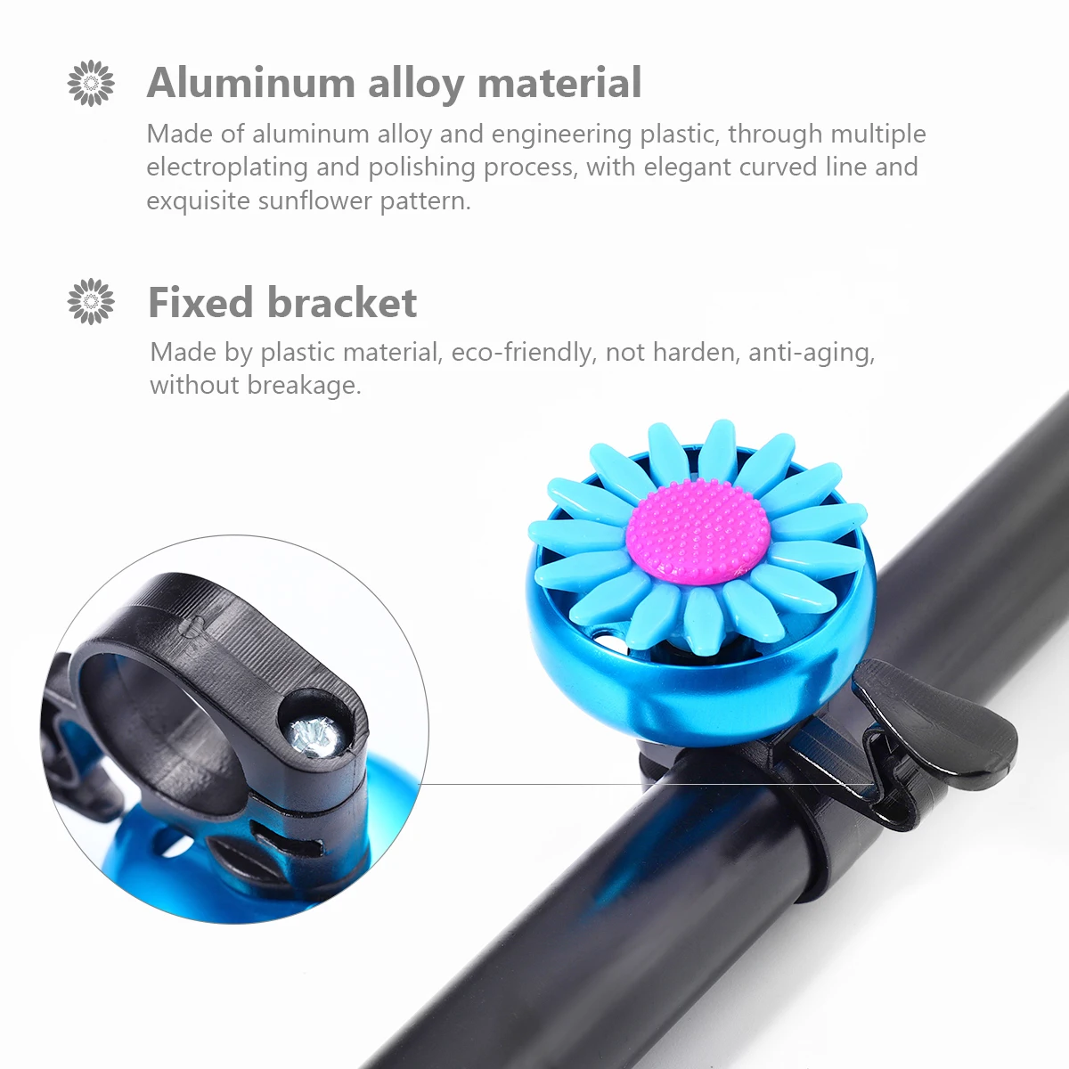 

Children's Bicycle Bell Kids Handlebar Toddlers Bike Horn Ringer Cycling Decorate