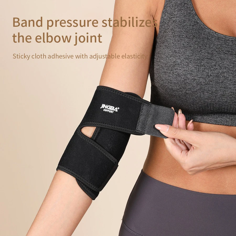 1Pcs Fitness Elbow Brace Compression Support Sleeve for Tendonitis, Tennis Elbow, Golf Treatment - Reduce Joint Pain