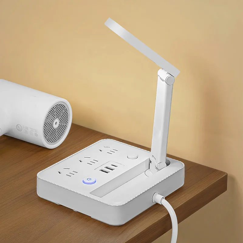 

Desk lamp eye protection learning special student AA level reading anti myopia bedside with USB socket desk lamp integrated