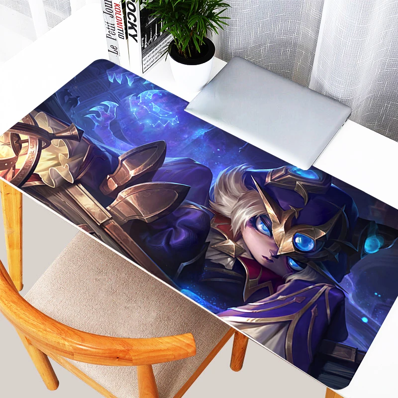 

Vex League of Legends Mouse Pad PC Kawaii Gamer Cabinet Keyboard Rug Laptop Gaming Accessories Mousepad Anime Extended Desk Mat