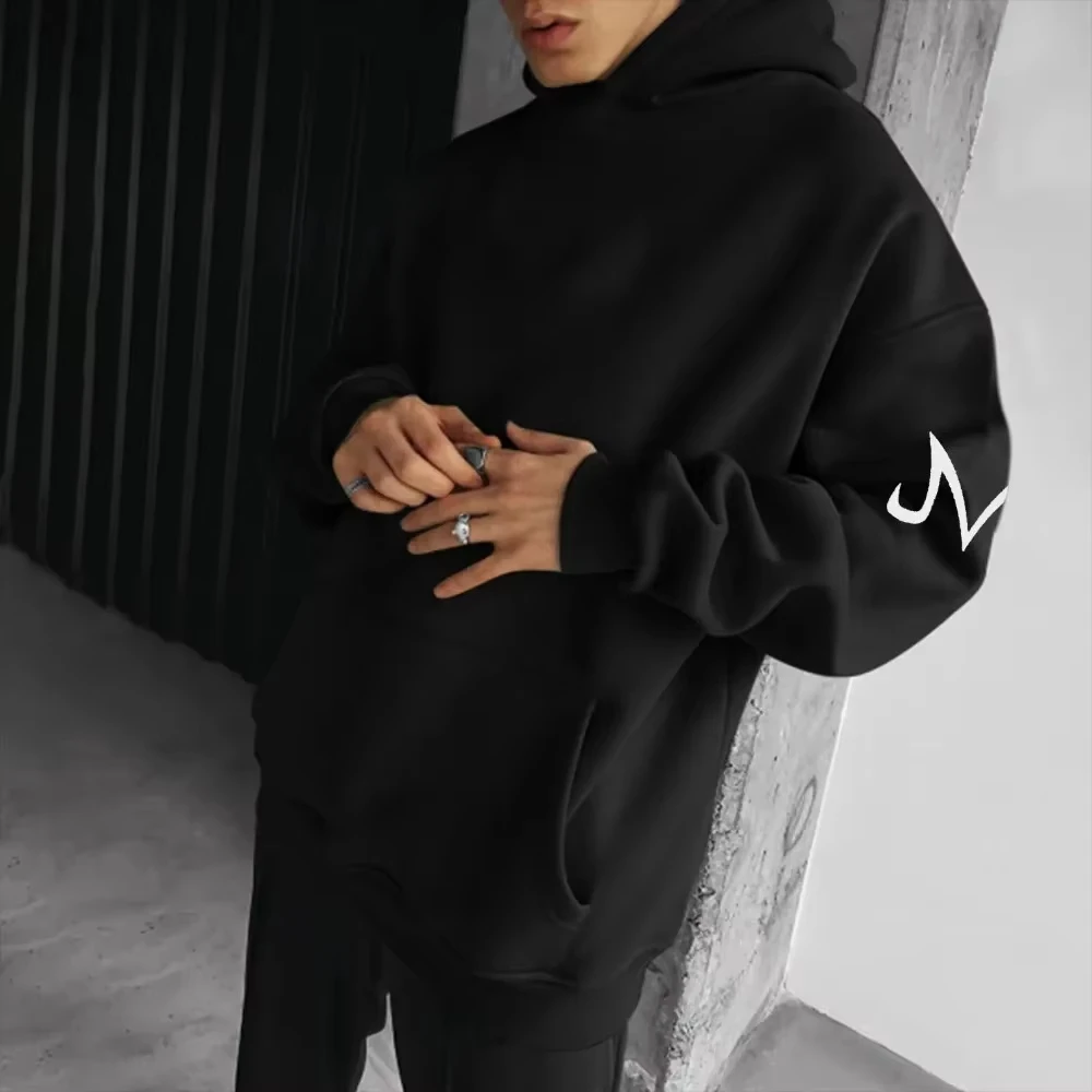 2026 New Hot Autumn_winter Dragon Ball Men's Hoodie Sweater Goku Black Japanese Boy Children's Parent-Child Wear Y2k