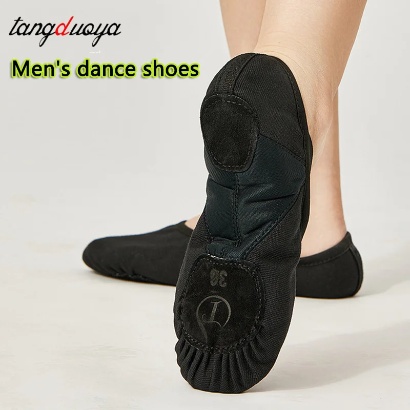 

Мужская танцевальная обувь, балетки большого размера, профессиональные балетки, мягкая подошва, женские балетки для девочек, эластичные балетки для танцев