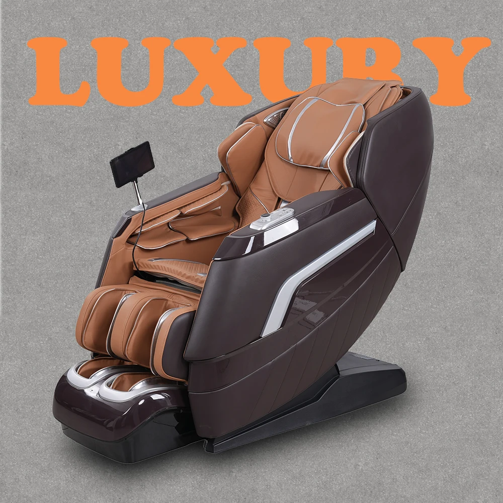 

2025 Full Body 4D Zero Gravity Therapy Foot Roller Massage Chairs Touch Recliner Massage Chair With Heat