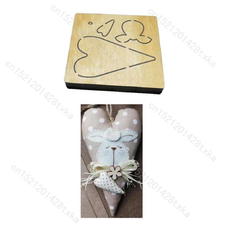 

Love Heart Wooden Die Scrapbooking, C-646 Cutting Dies, New, Multiple Sizes