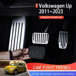 AT MT Car Pedals For VW Volkswagen UP! E-UP Skoda Citigo SEAT Mii 2011~2023 Non Slip Car Foot Pads Accelerators Car Acessories