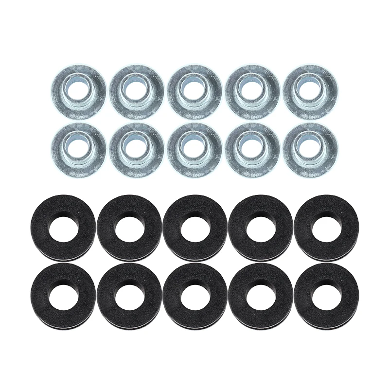 6MM Rubber Grommets For Motorcycle Fairings For Yamaha R1 R6 R3 R25 YZF600 For Honda CBR 650 600 CBR500R For BMW For Kawasaki