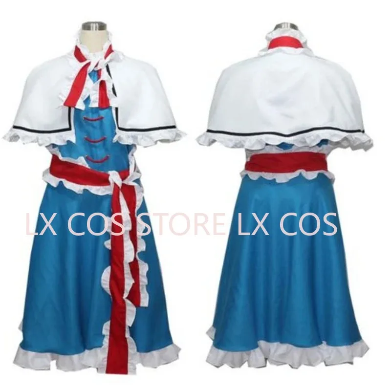 

ff34Game Touhou Project Alice Margatroid Cosplay Costume fullset outfit for Halloween Carnival Party Costumes can custom made