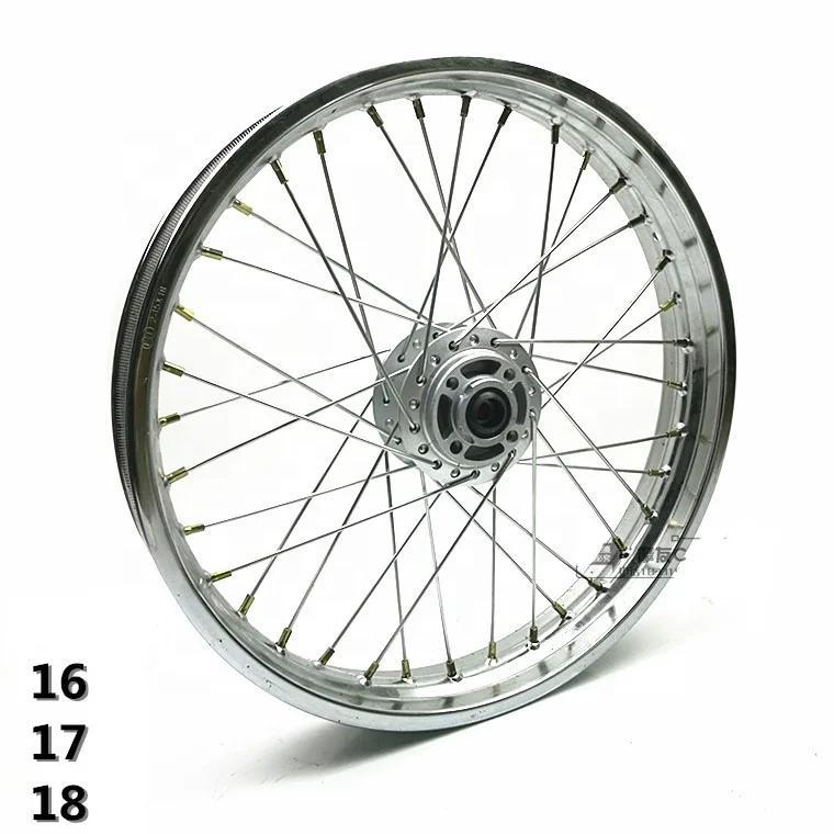 

CG125 GN125 2.15-16/17/18 Inch Front Brake Spokes Motorcycle Wheel Rims With Sprocket Hub