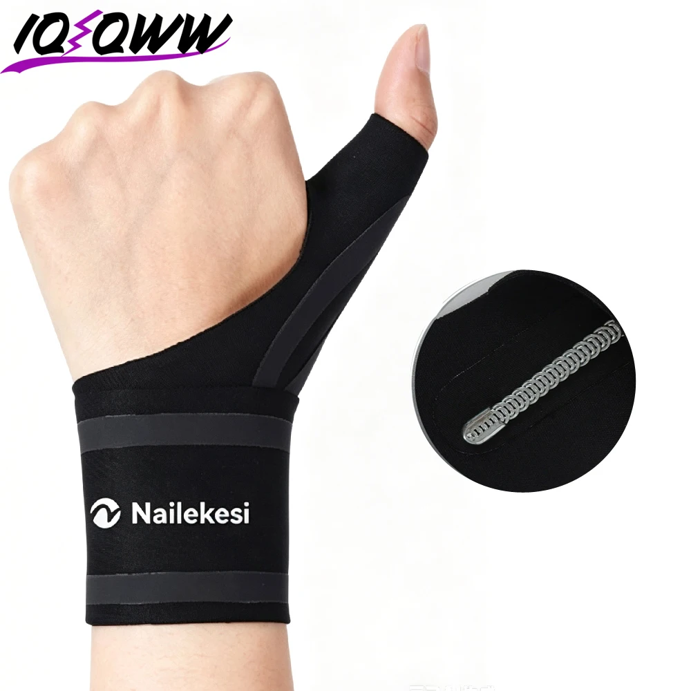 1/2PCS Wrist Brace, Separate Left & Right Hand Design Wrist Wrap Support for Men Women, Comfort Brace for Carpal Tunnel Recovery