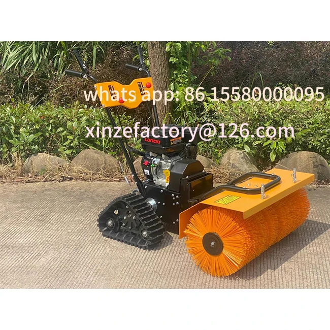 

Customizable Sanitation Road Snow Removal Equipment Small Hand Push Track
