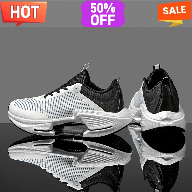Carbon Plate Marathon Tenis Men Sports Running Shoes Breathable Lightweight Women\'s Comfortable Athletic Nonskid Casual Sneakers