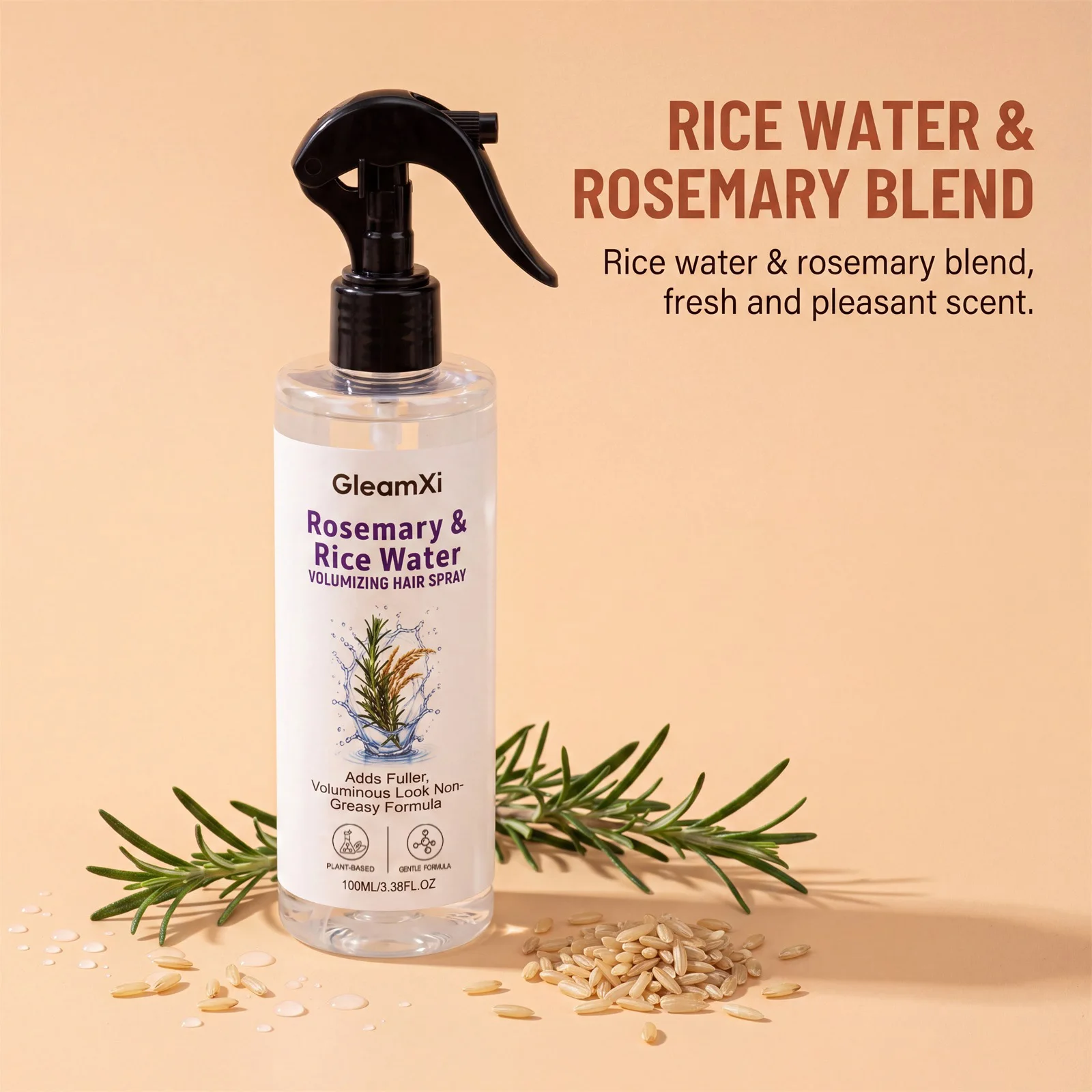 Hair Care Spray Nourish Root And End Reduce Dry Hair Repair Split Ends Strengthen Hair Strands Hair Volumizing Smooth Wash Free