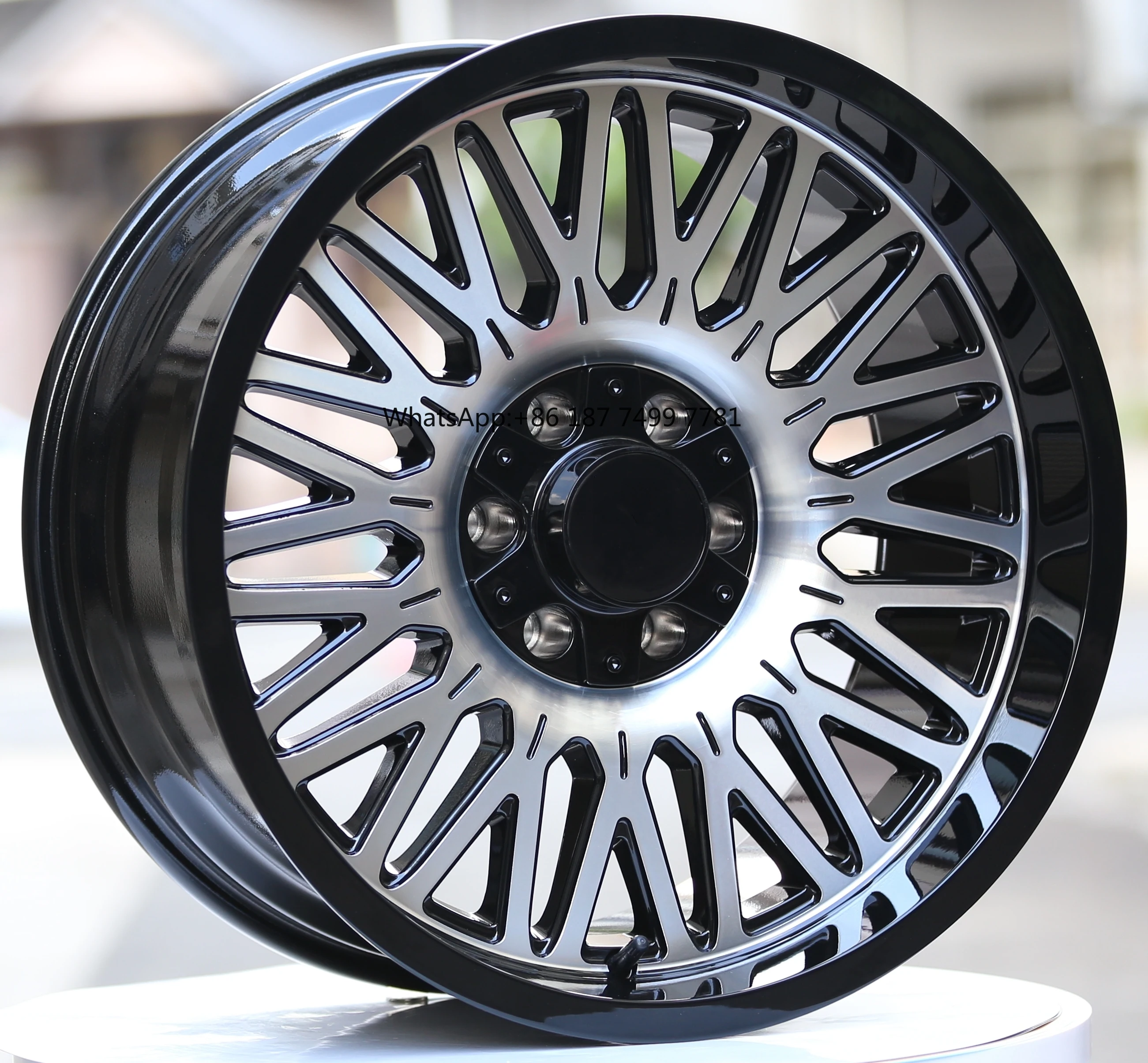 

20 22 Inch Red Aluminum Alloy Wheels for . F150 .Chevrolet Silverado for Dodge for Ram Pickup & Upgrade Modification