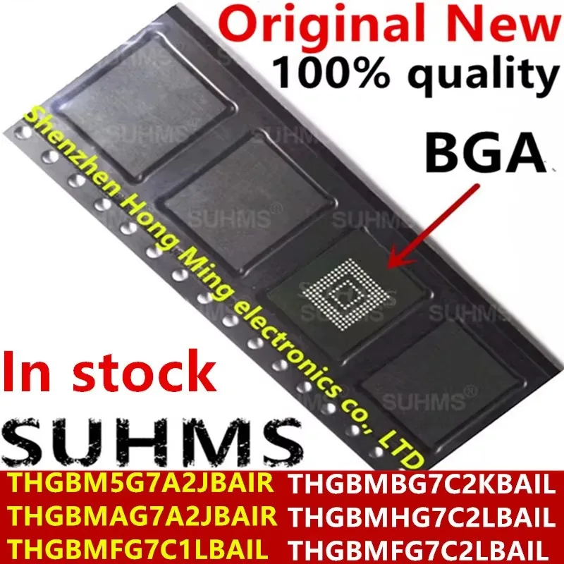 (1 Buah) 100% Baru THGBM5G7A2JBAIR THGBMAG7A2JBAIR THGBMFG7C1LBAIL THGBMBG7C2KBAIL THGBMHG7C2LBAIL THGBMFG7C2LBAIL BGA