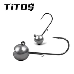 Tungsten Jig Head Hook1g1.5g2g2.5g3g3.5g5g7g Soft Grub Worm Baits Round Head Bass Salmon Bream Jigs Fishing Tackle