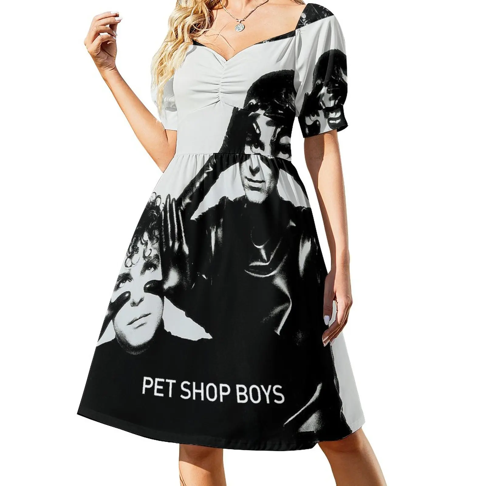 

Threepot New Pet Boys The Unity Tour 2021 Dress summer dress korean women Women's summer dress