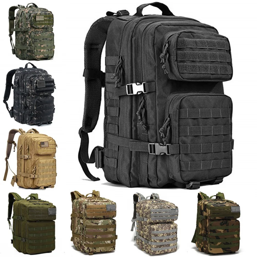 3 Day Assault Pack Military Black Camo Backpack Camo Gear Old School Camo Backpack Tactical  Military Voodoo Tactical Backpack