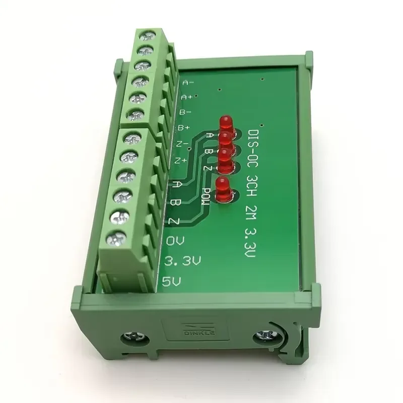 3 Channel Differential to 3.3V LVTTL Converter Single Ended Signal Adapter Module for FPGA MCU Development Board Logic Level